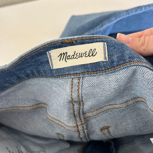 Madewell The Perfect Vintage Jeans in Finney Wash Size 23 High Rise Cropped - Picture 8 of 10